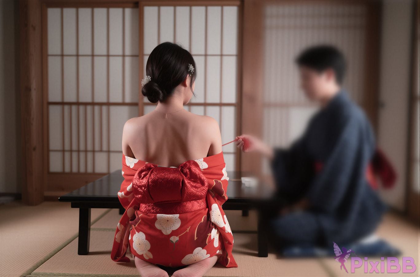 AI Enhanced X Level Yeha Your Majesty Vol.47 Geisha s Restaurant PixiBB.COM 015