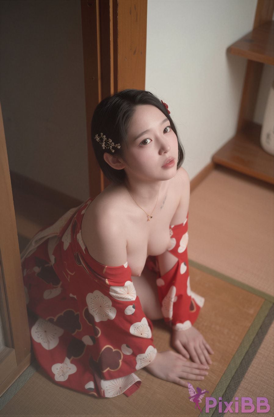AI Enhanced X Level Yeha Your Majesty Vol.47 Geisha s Restaurant PixiBB.COM 045