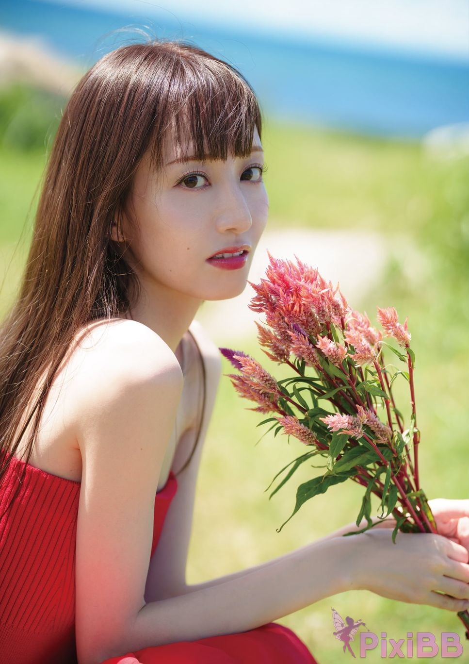 Japanese Idol Karen Ishida shi tian jia lian Includes bonus cuts only available in the electronic version photo collection Departure PixiBB.COM 002