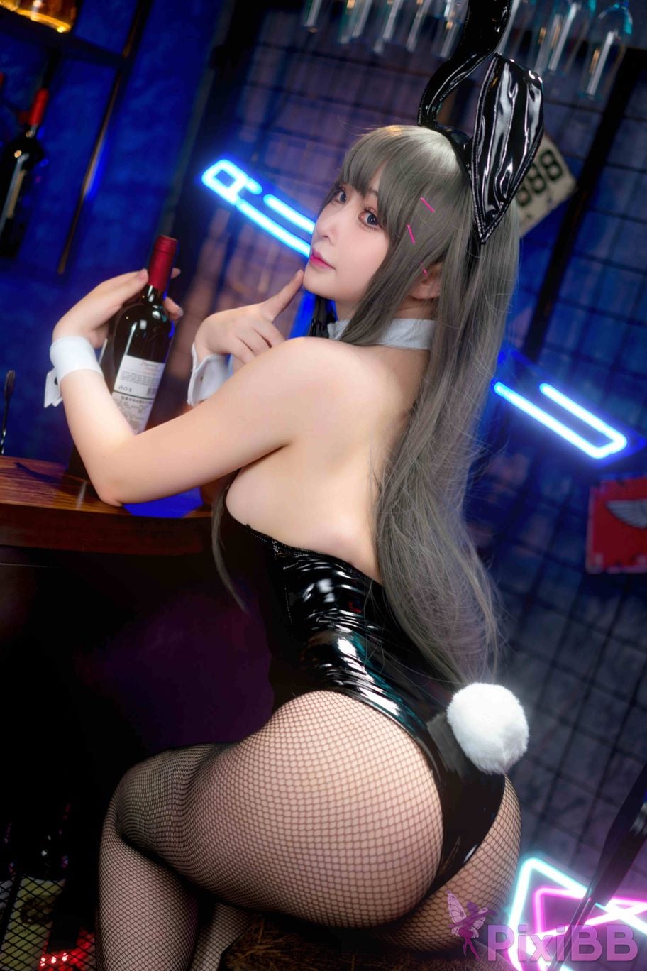 Cosplayer fork baby Mai Sakurajima PixiBB.COM 001