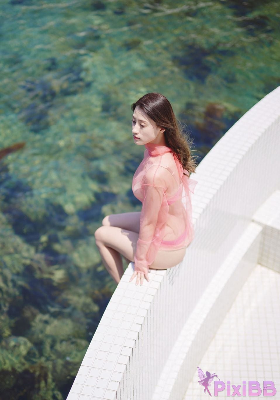 Japanese Idol Sumida Ayano Sumita Digital primary color beauty encyclopedia Seaside Terrace PixiBB.COM 022