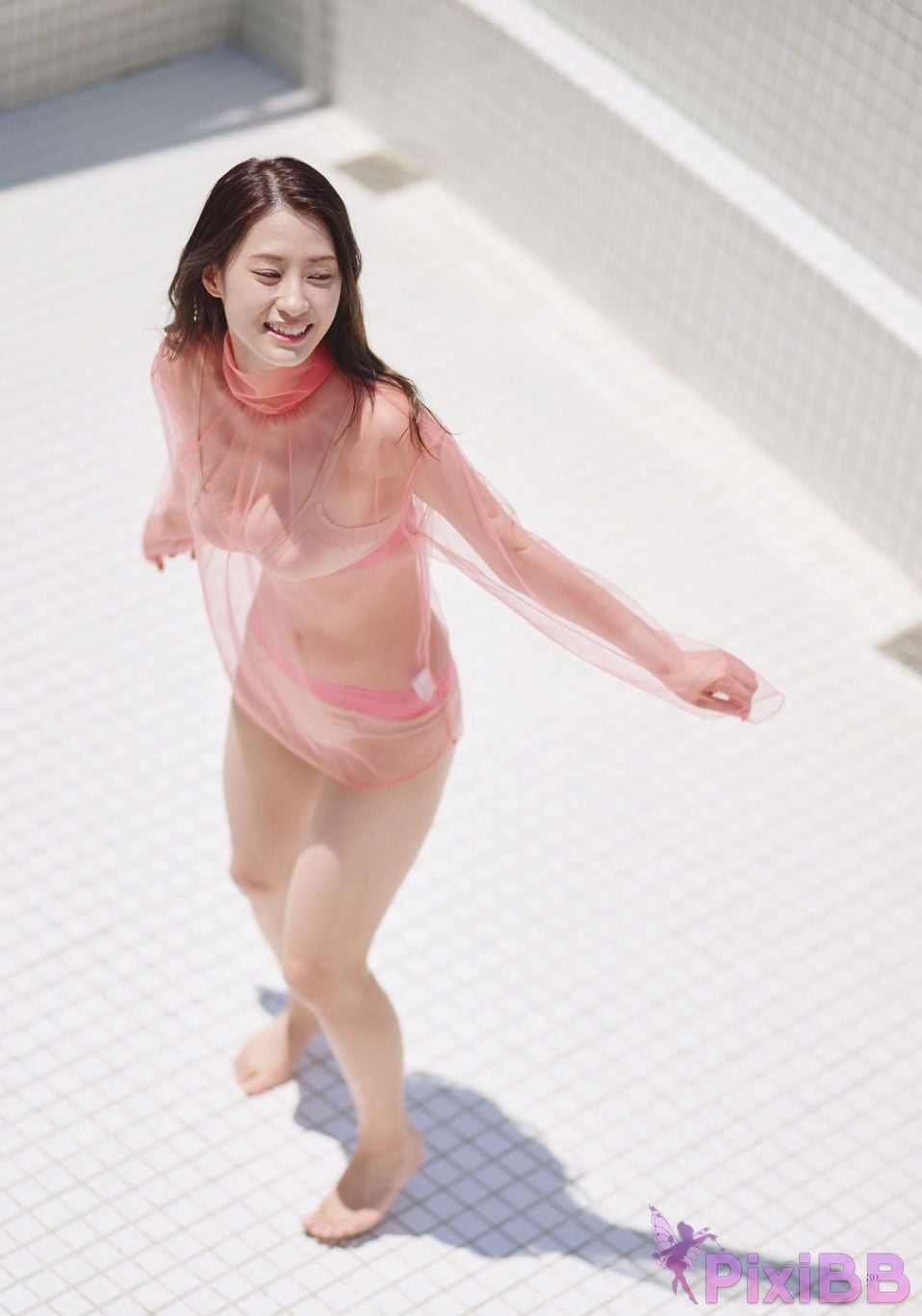 Japanese Idol Sumida Ayano Sumita Digital primary color beauty encyclopedia Seaside Terrace PixiBB.COM 030