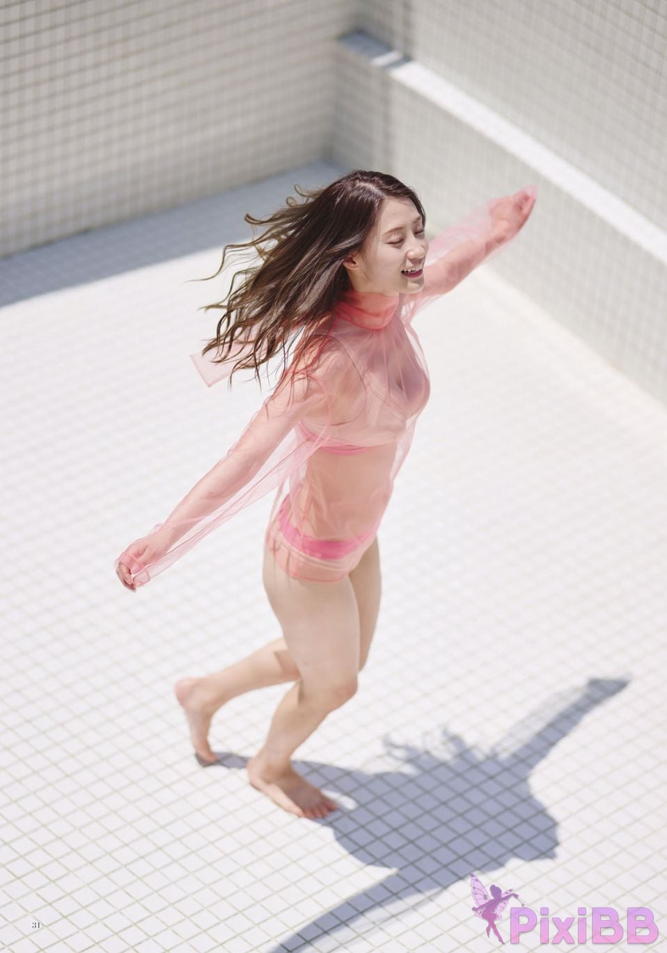 Japanese Idol Sumida Ayano Sumita Digital primary color beauty encyclopedia Seaside Terrace PixiBB.COM 031