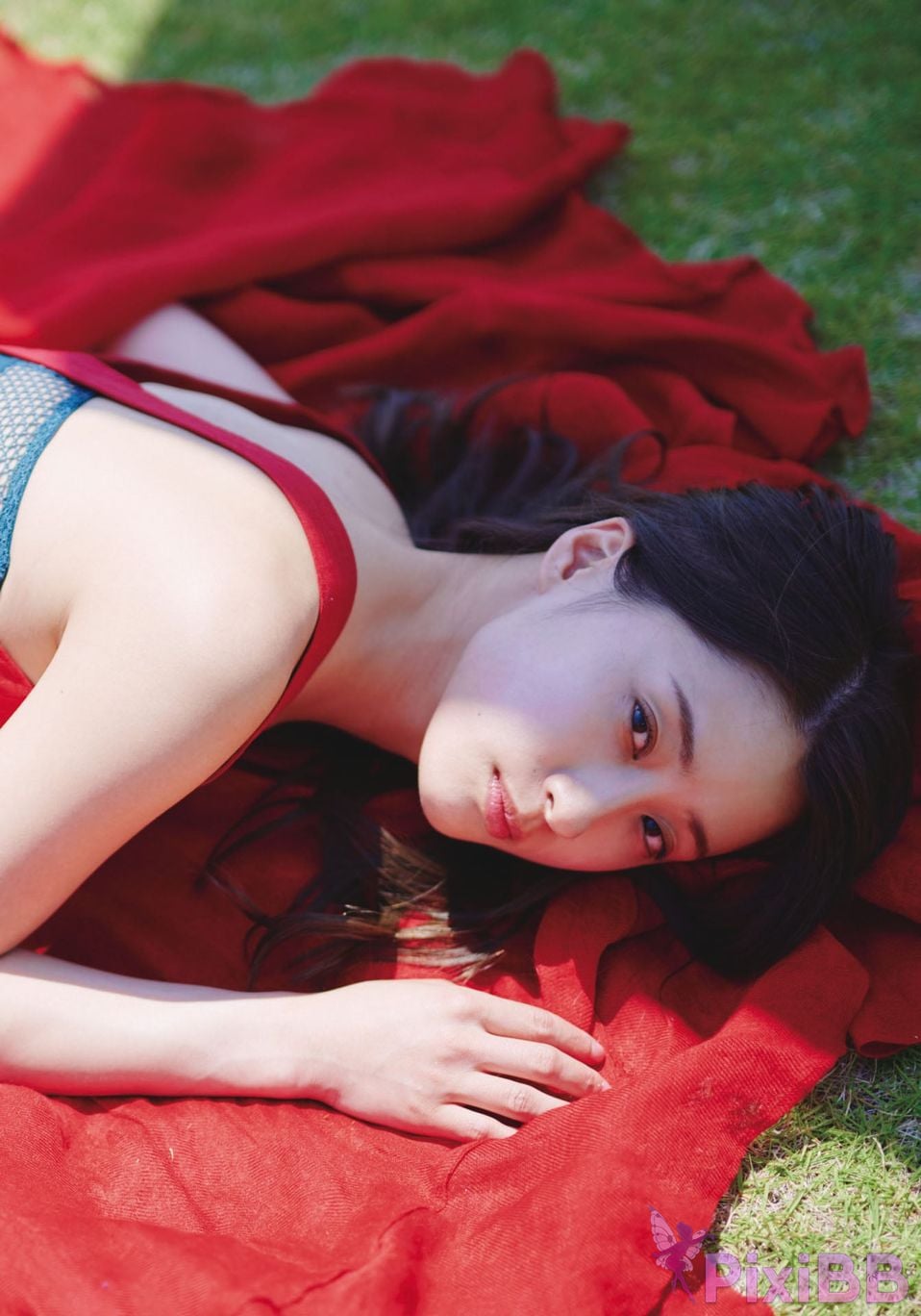 Japanese Idol Sumida Ayano Sumita Digital primary color beauty encyclopedia Seaside Terrace PixiBB.COM 048