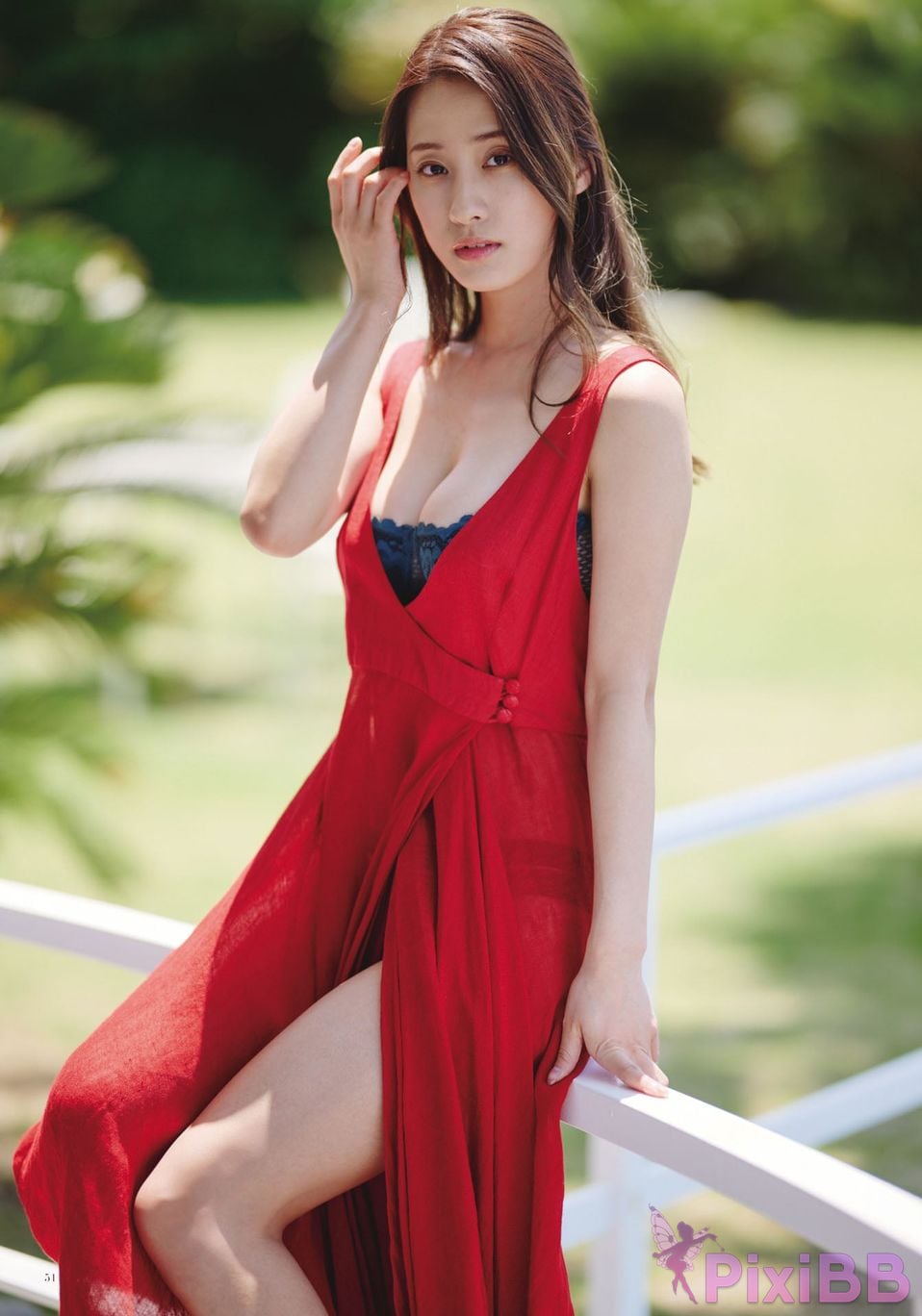 Japanese Idol Sumida Ayano Sumita Digital primary color beauty encyclopedia Seaside Terrace PixiBB.COM 051