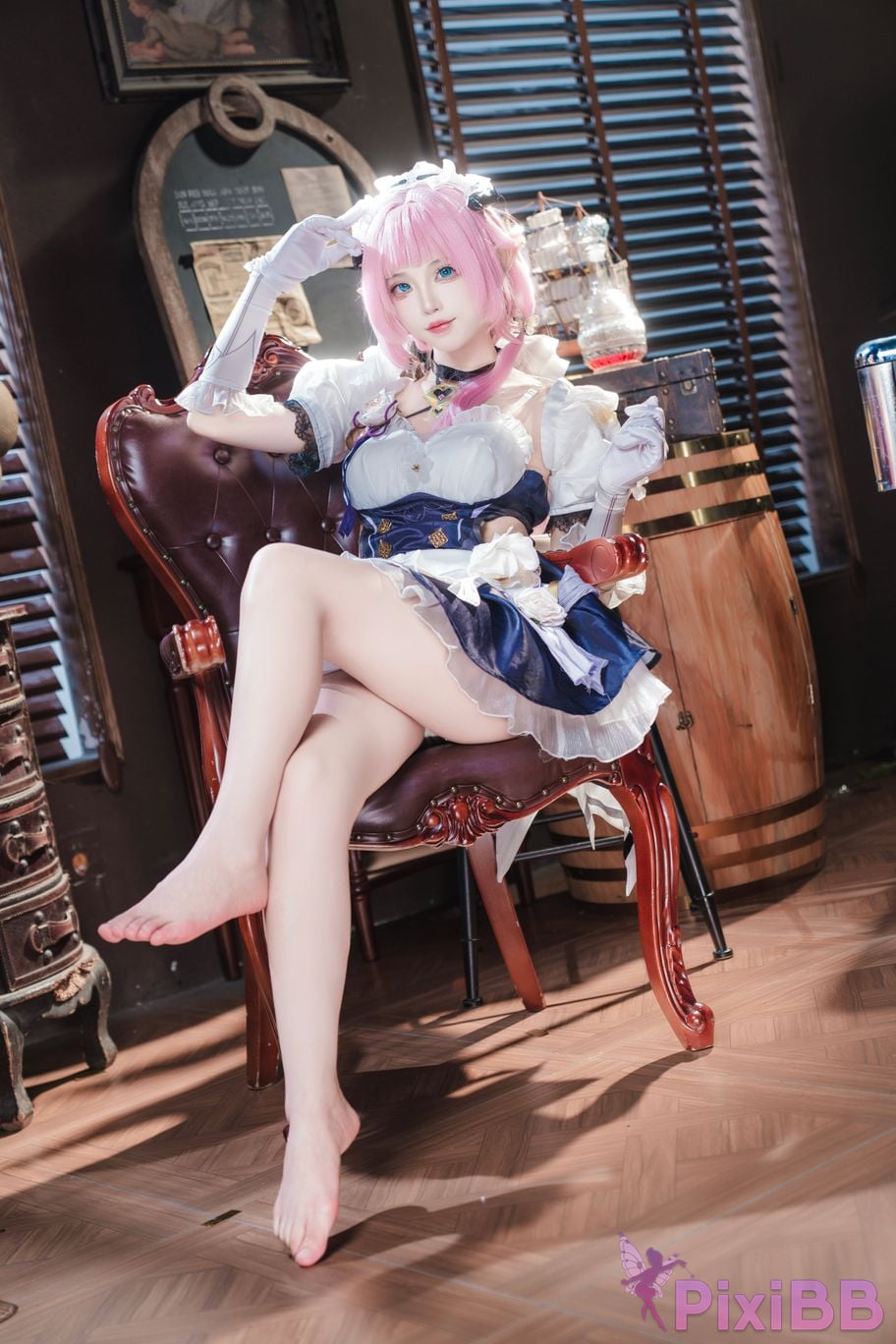 Cosplayer fox jiujiu Maid Alicia PixiBB.COM 009