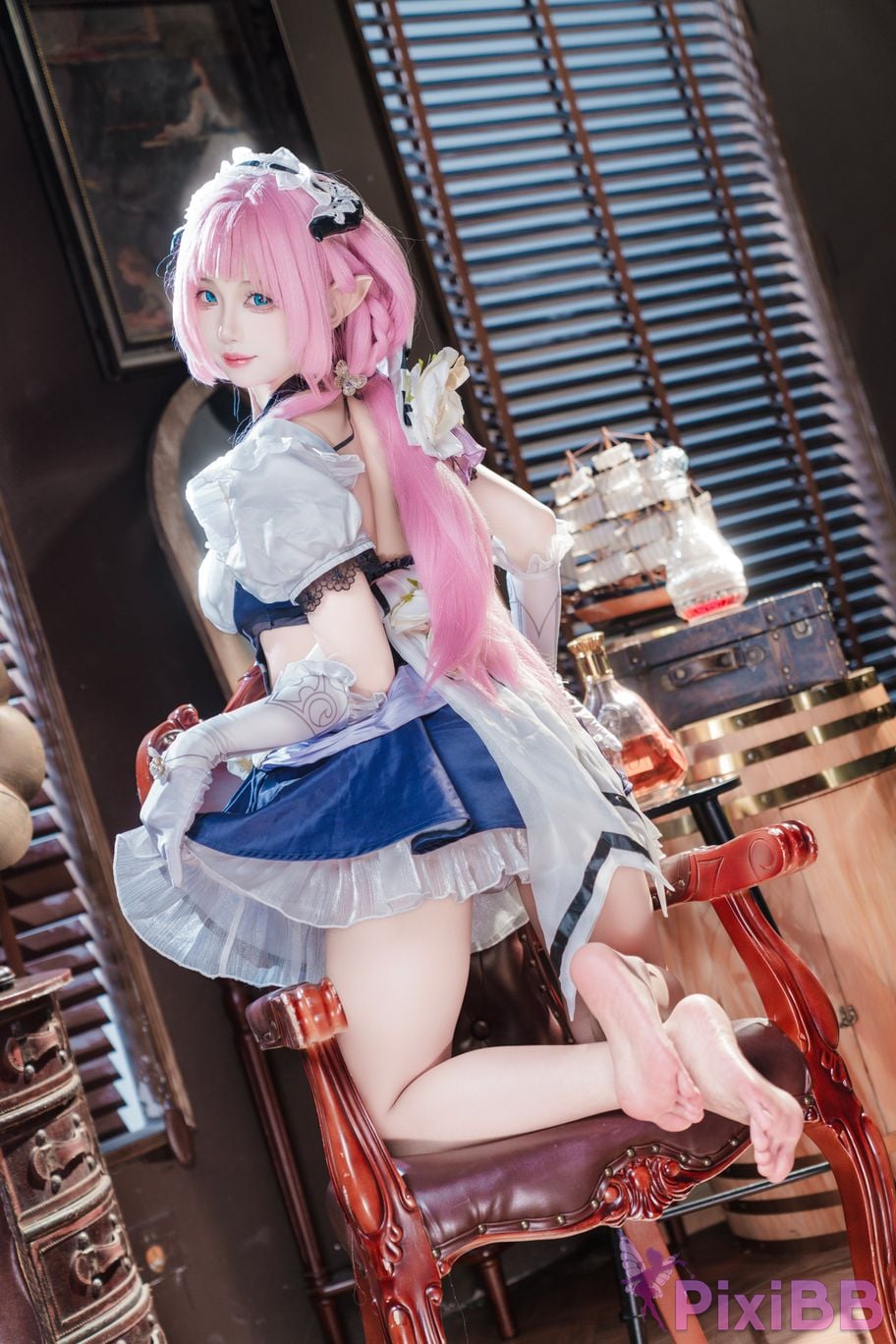 Cosplayer fox jiujiu Maid Alicia PixiBB.COM 017