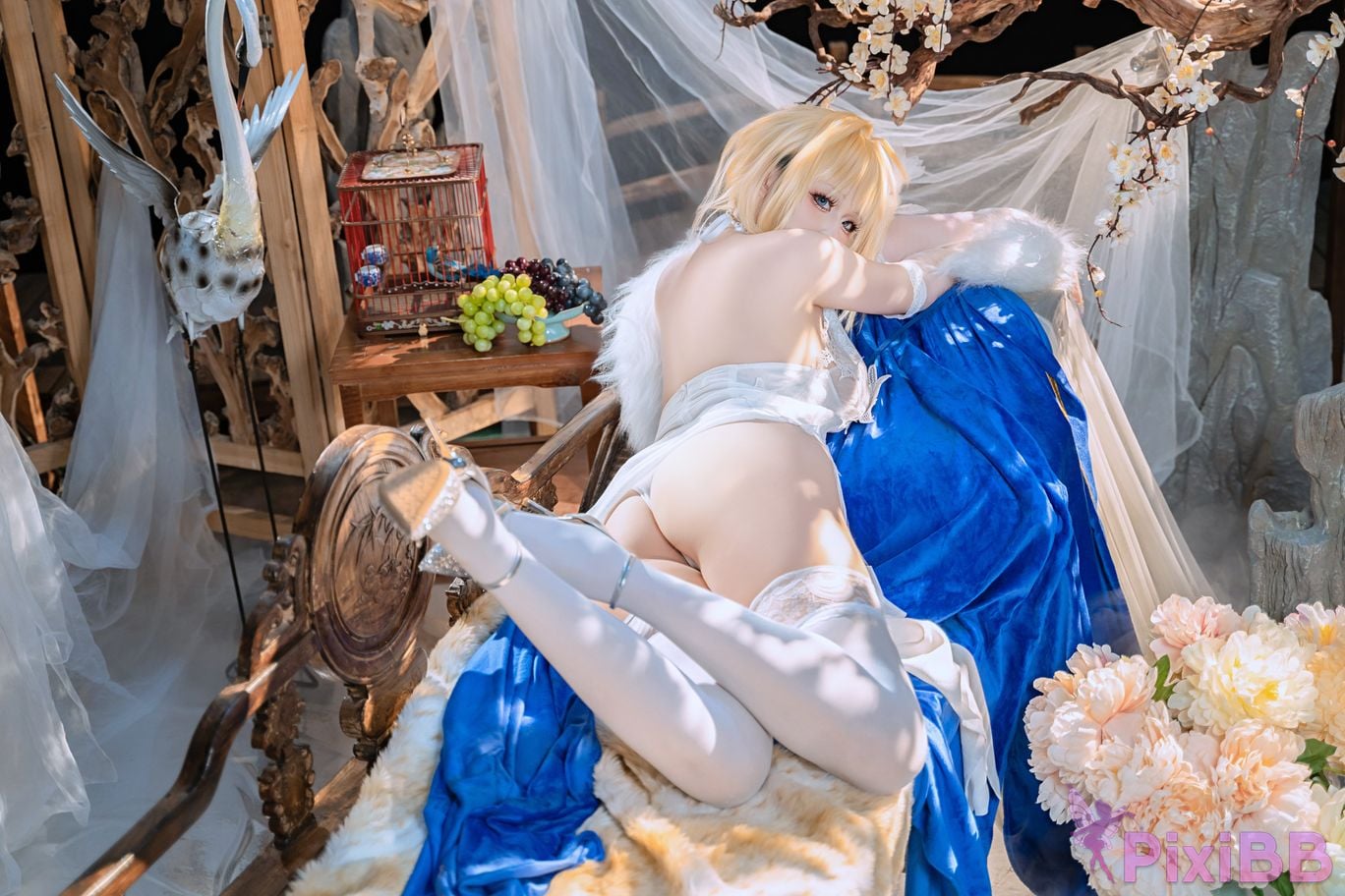 Cosplayer ten sad little wood azur lane Joan of Arc PixiBB.COM 014