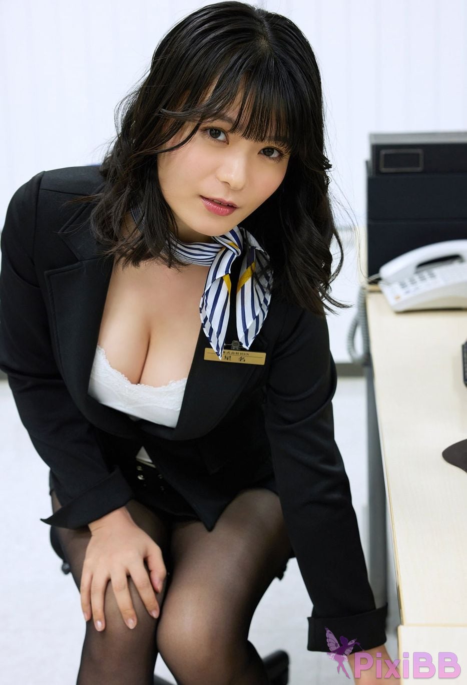 Japanese Idol Mizuki Hoshina Released gravure photo book I wonder if Ill work overtime today too PixiBB.COM 005