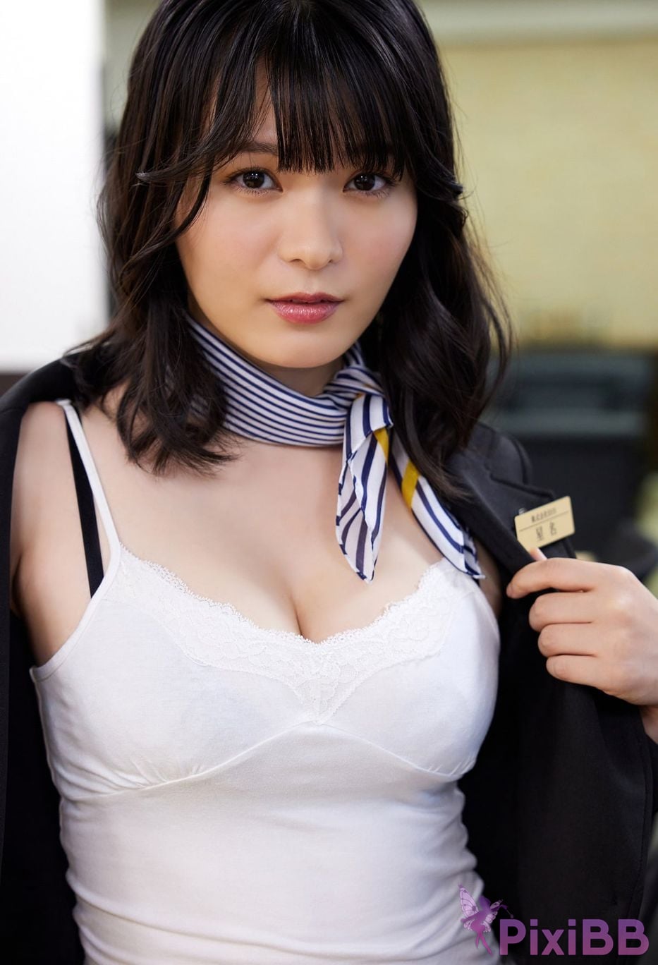 Japanese Idol Mizuki Hoshina Released gravure photo book I wonder if Ill work overtime today too PixiBB.COM 022