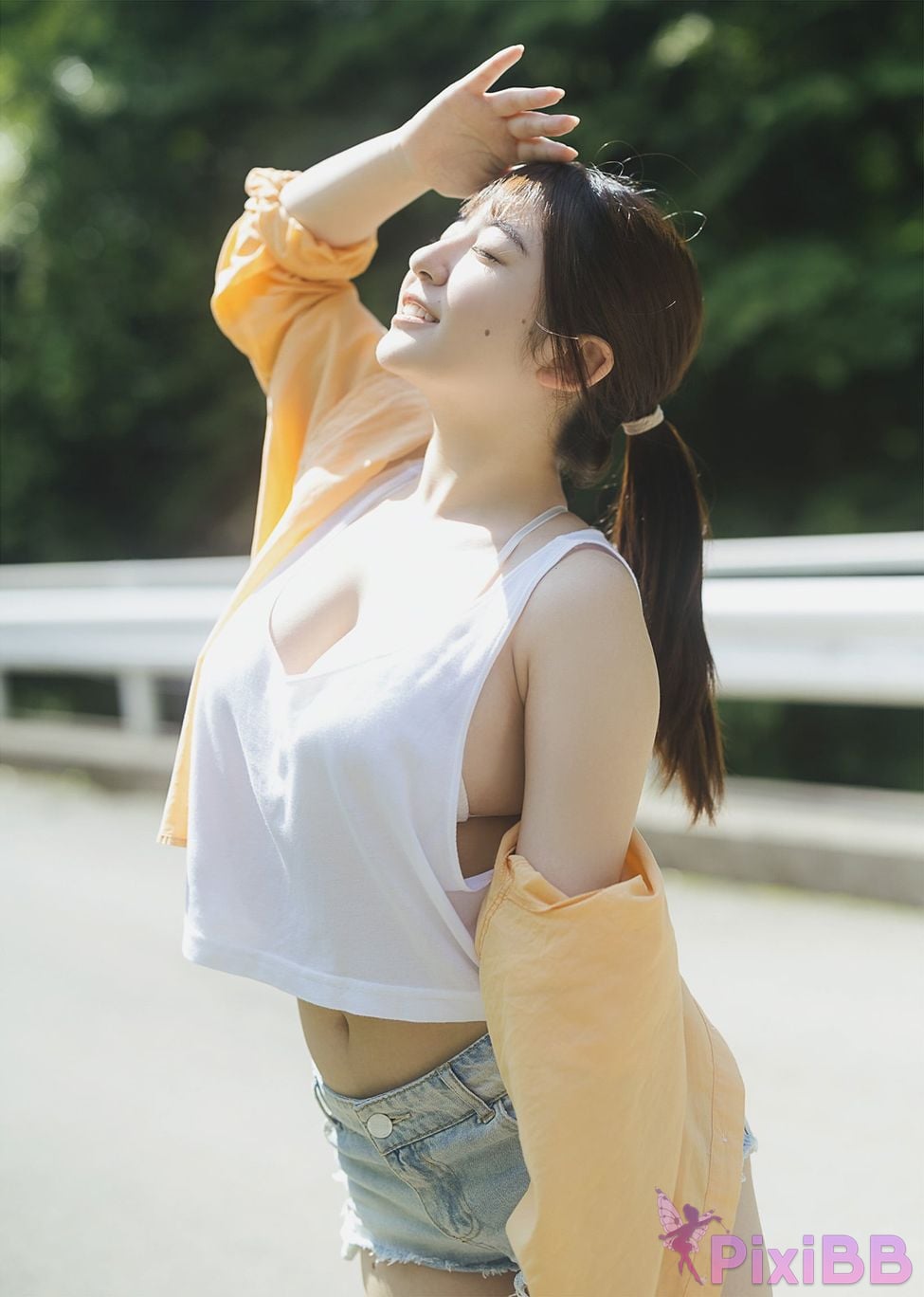 Japanese Idol Mizuki Asakura ma cang rui ji EX Popular digital photo collection 052 blooms in summer PixiBB.COM 004