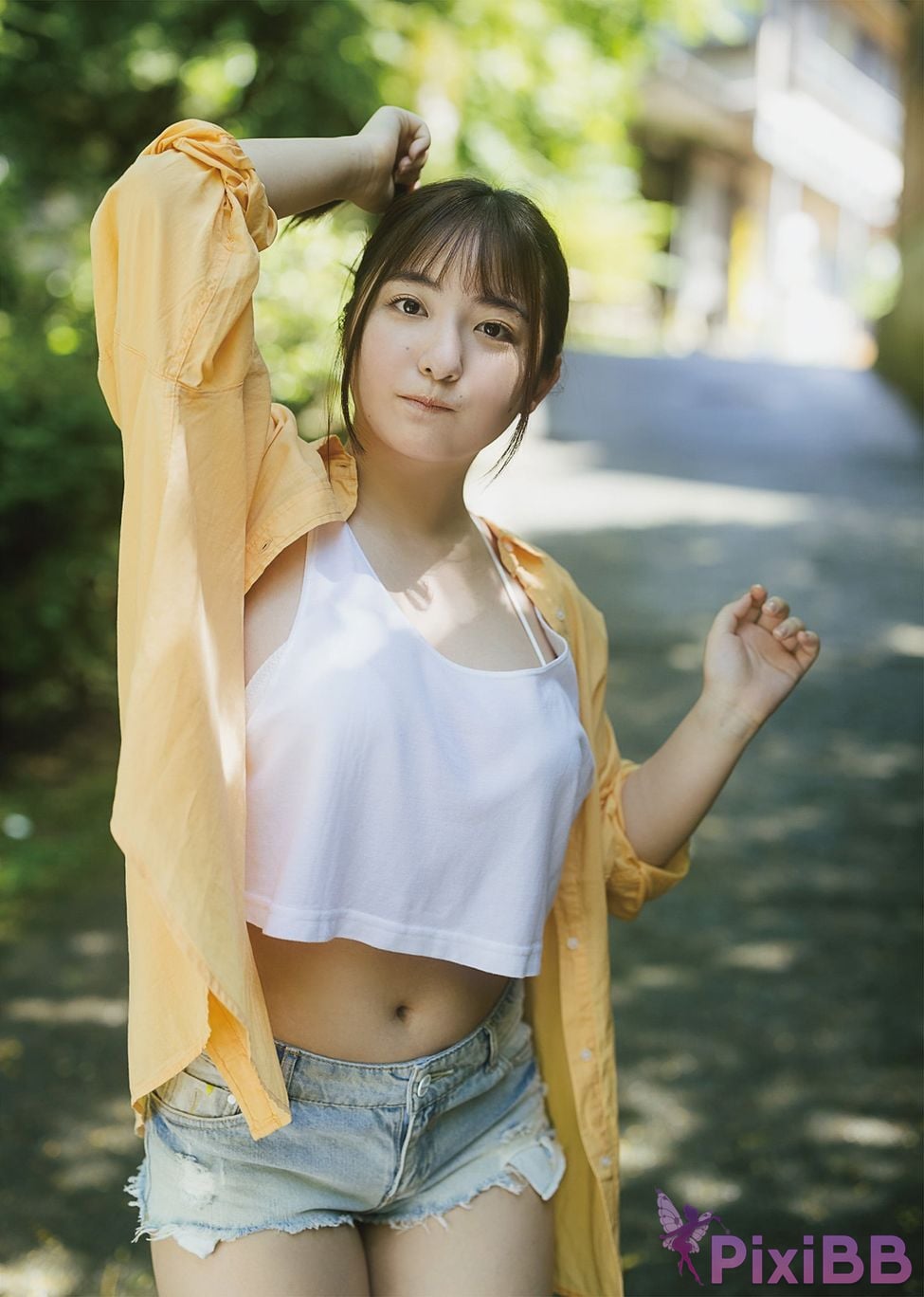 Japanese Idol Mizuki Asakura ma cang rui ji EX Popular digital photo collection 052 blooms in summer PixiBB.COM 006