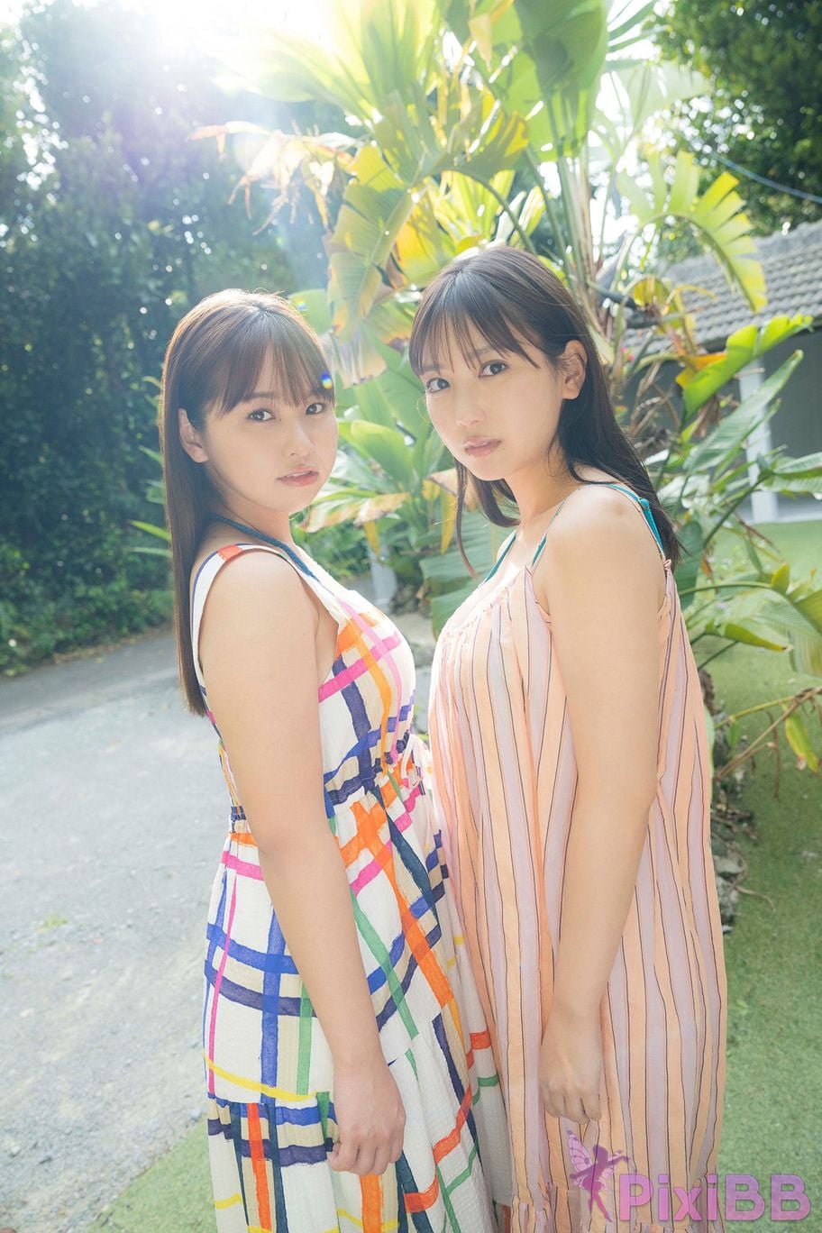 Japanese Idol Sawaguchi Aika Hongo Yuzuha ben xiang you ba Expanded version Complete 50P Yanmaga Other Unpublished cut from YM No.21 22 2024 digital photo book PixiBB.COM 022