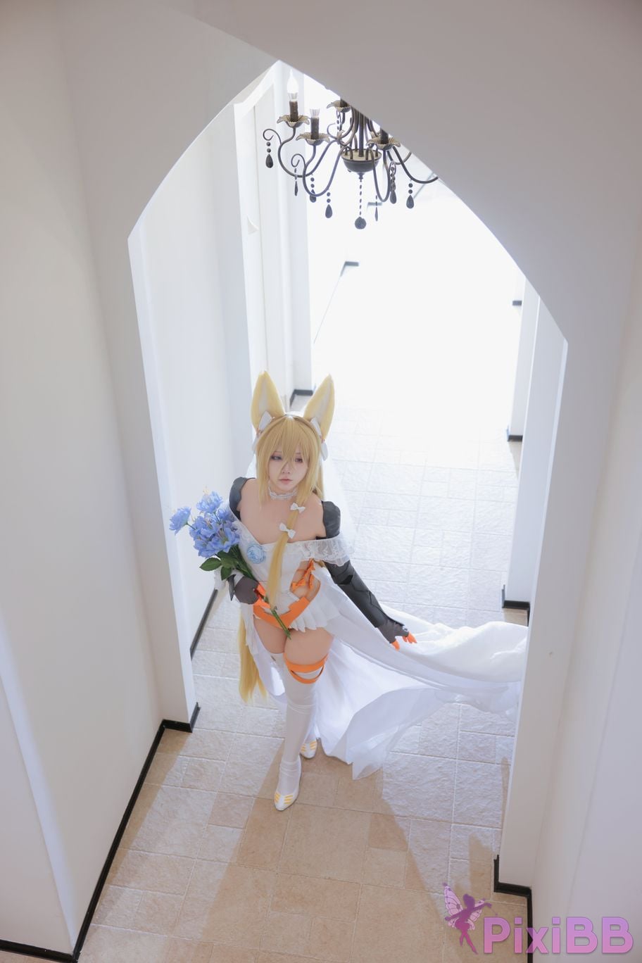 Cosplayer G44 wont get hurt G41 wedding dress PixiBB.COM 001
