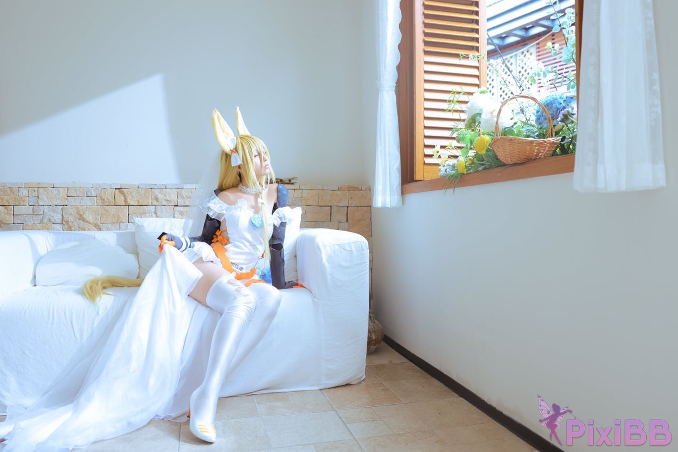 Cosplayer G44 wont get hurt G41 wedding dress PixiBB.COM 002