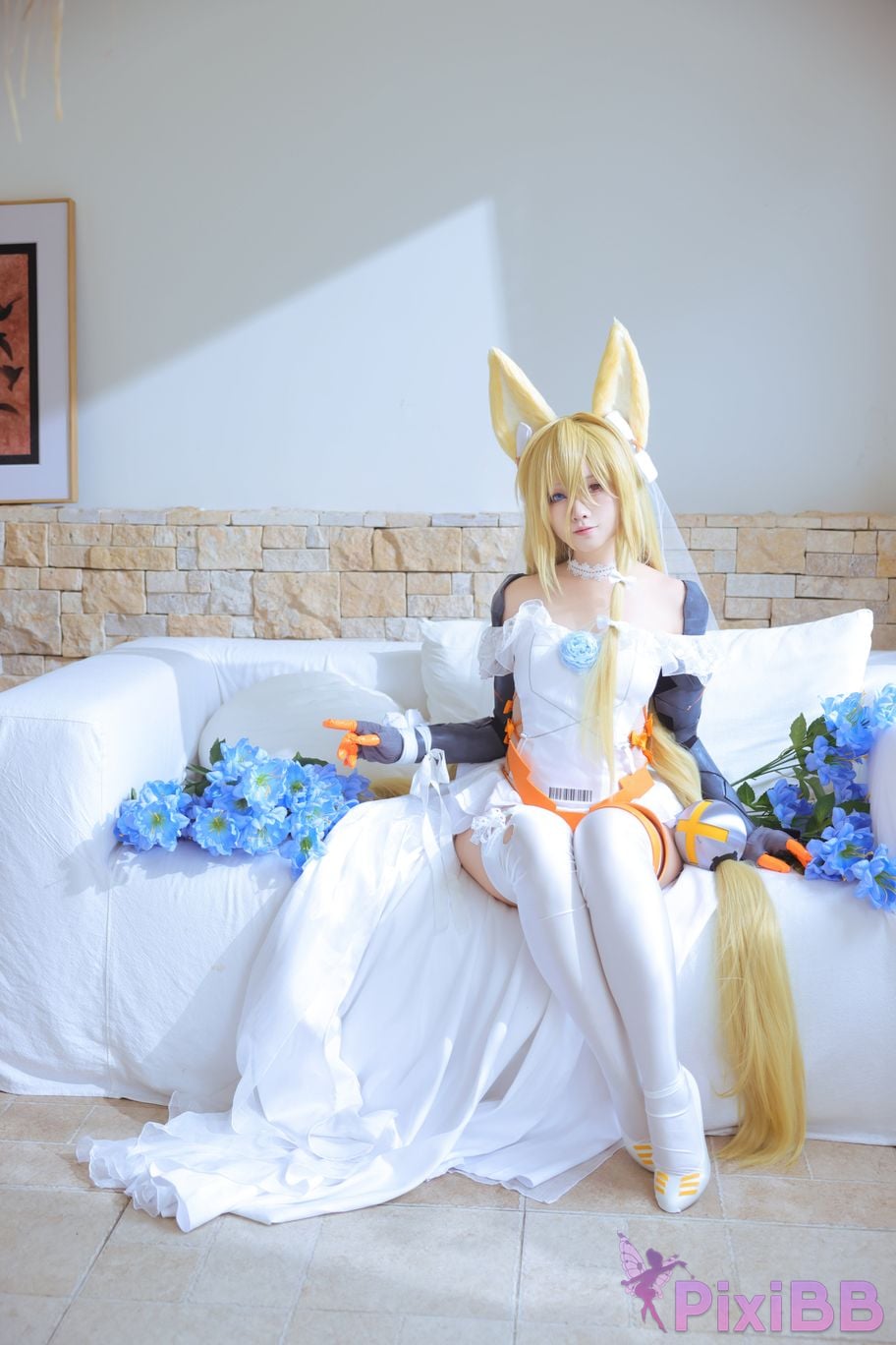 Cosplayer G44 wont get hurt G41 wedding dress PixiBB.COM 003