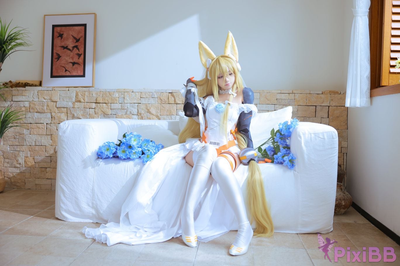 Cosplayer G44 wont get hurt G41 wedding dress PixiBB.COM 005