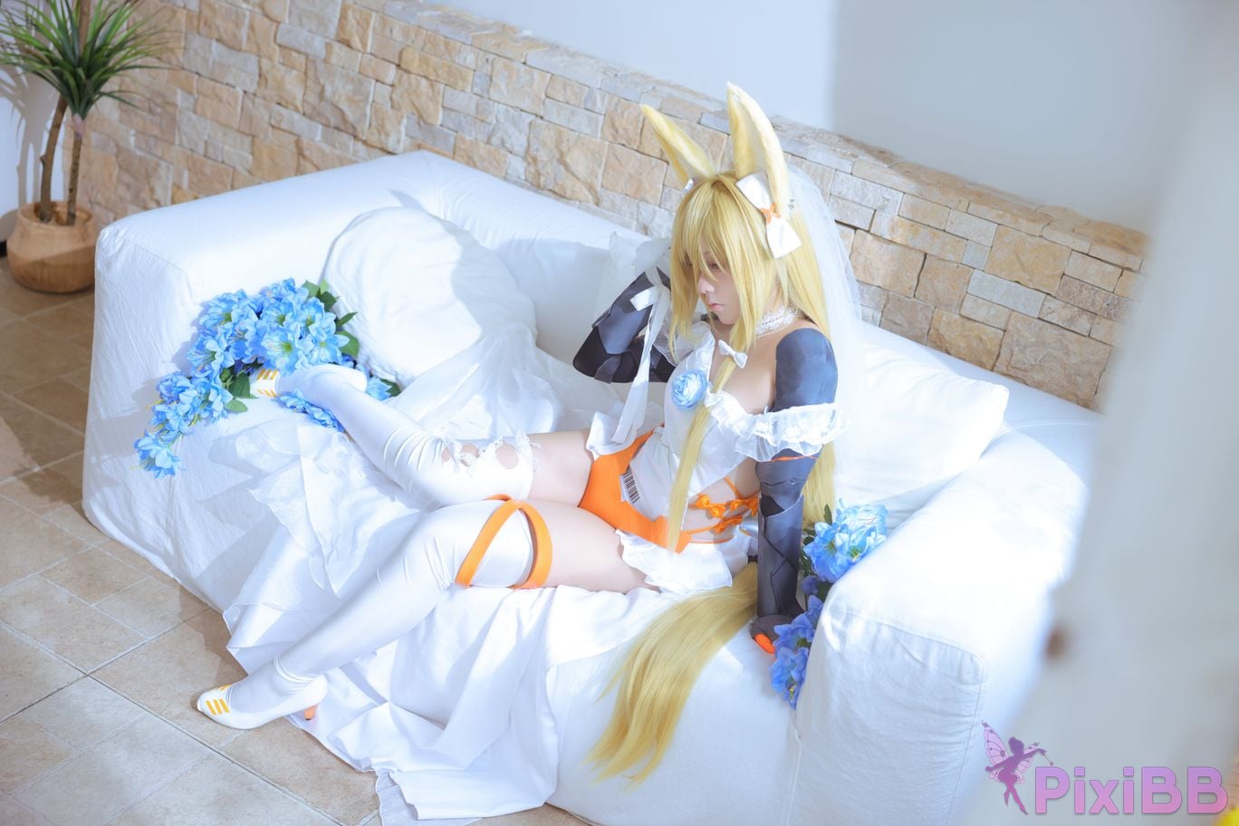 Cosplayer G44 wont get hurt G41 wedding dress PixiBB.COM 006