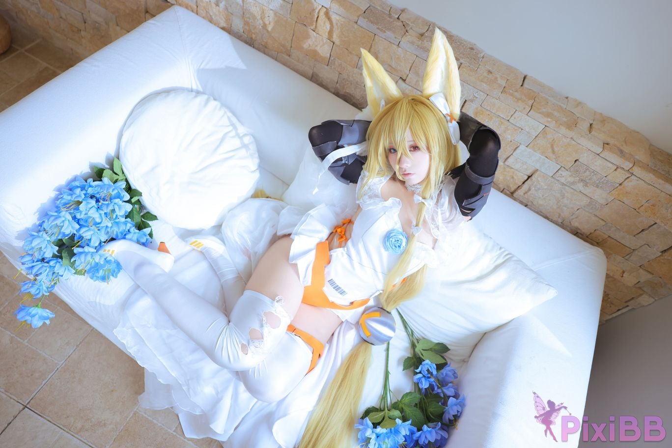 Cosplayer G44 wont get hurt G41 wedding dress PixiBB.COM 010