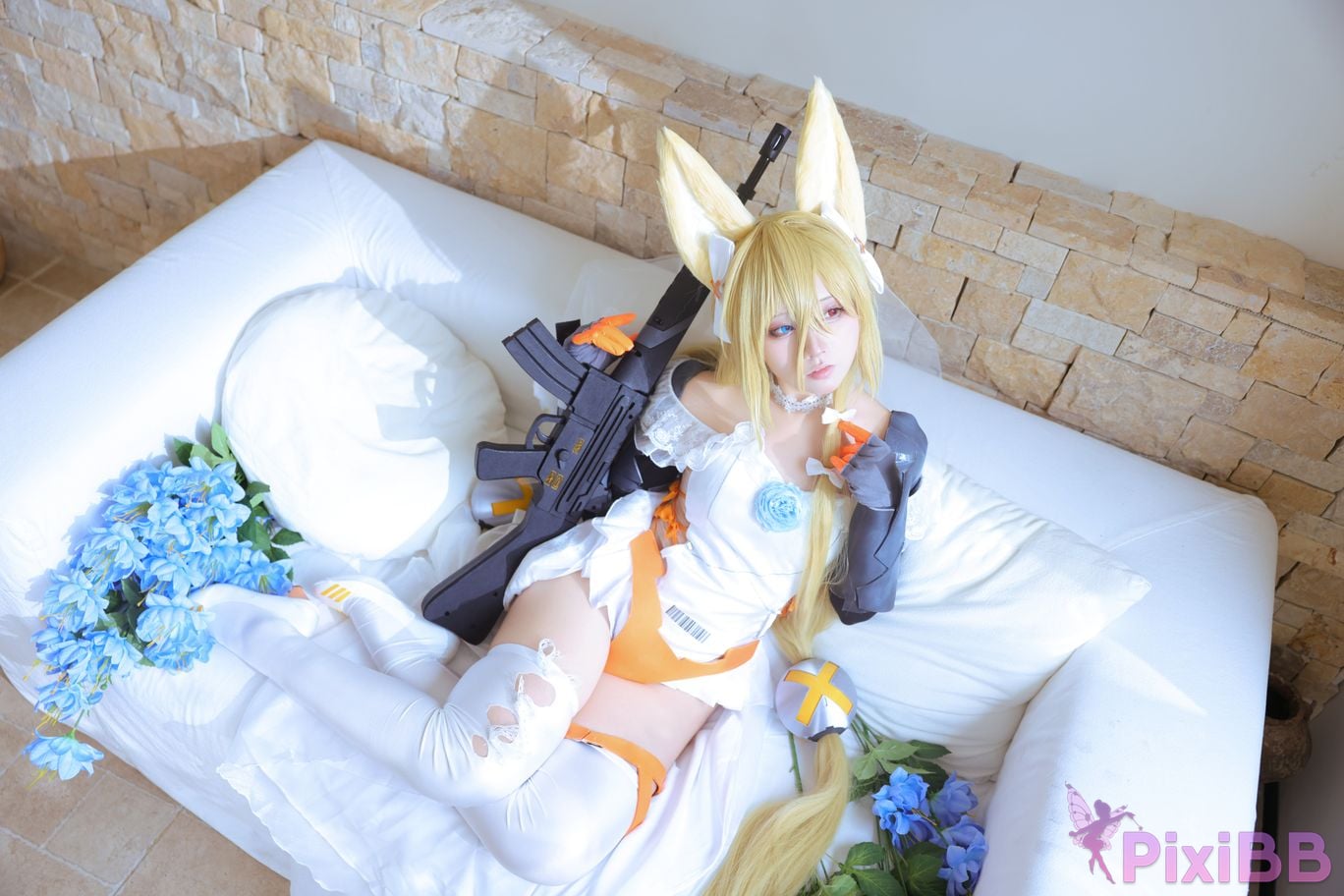 Cosplayer G44 wont get hurt G41 wedding dress PixiBB.COM 012