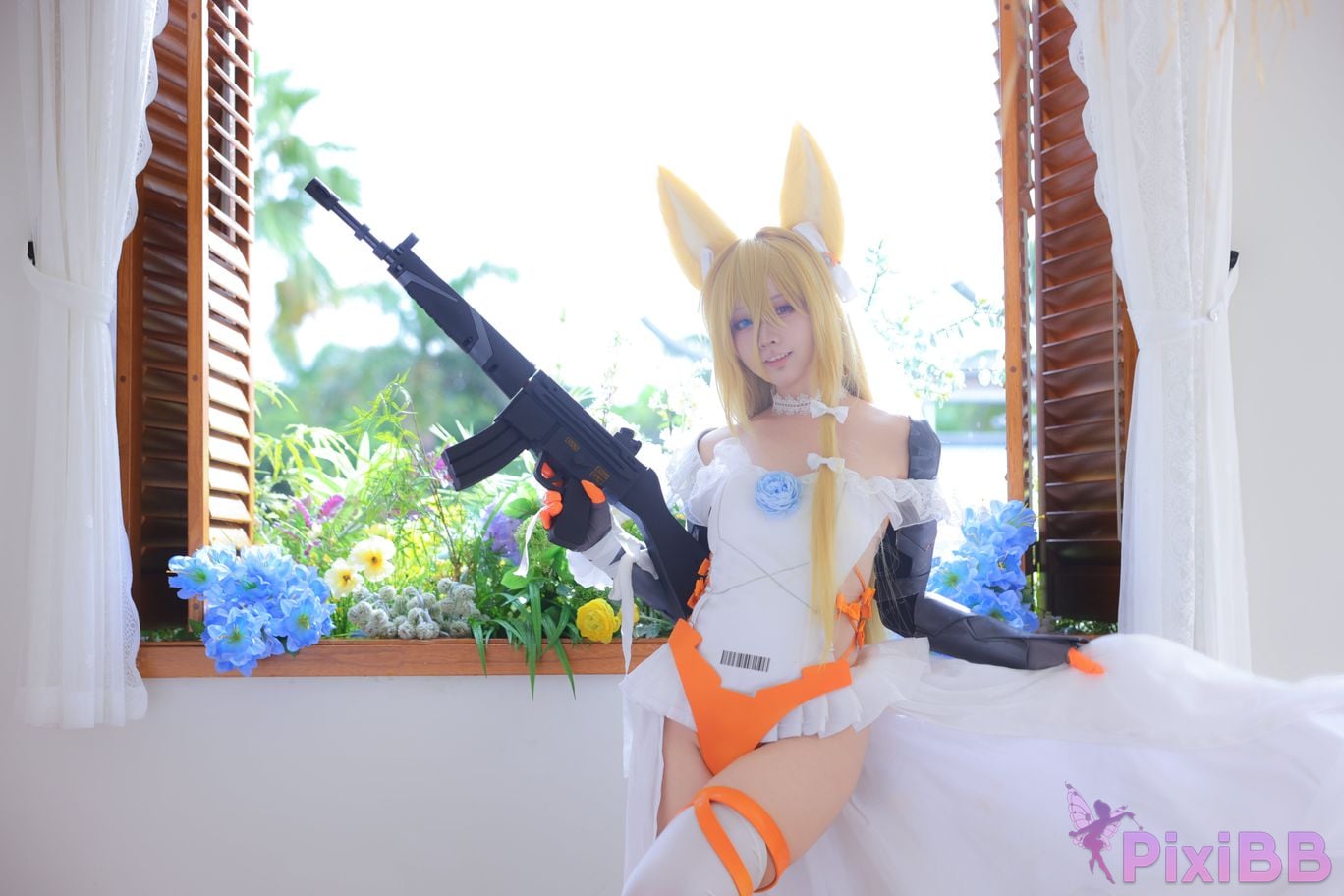 Cosplayer G44 wont get hurt G41 wedding dress PixiBB.COM 013