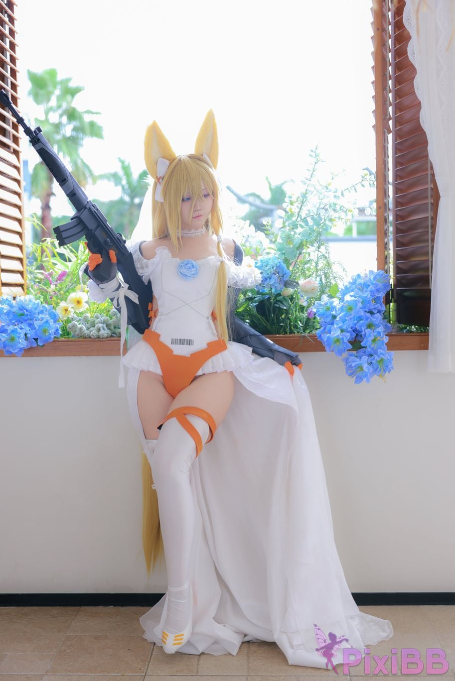 Cosplayer G44 wont get hurt G41 wedding dress PixiBB.COM 015