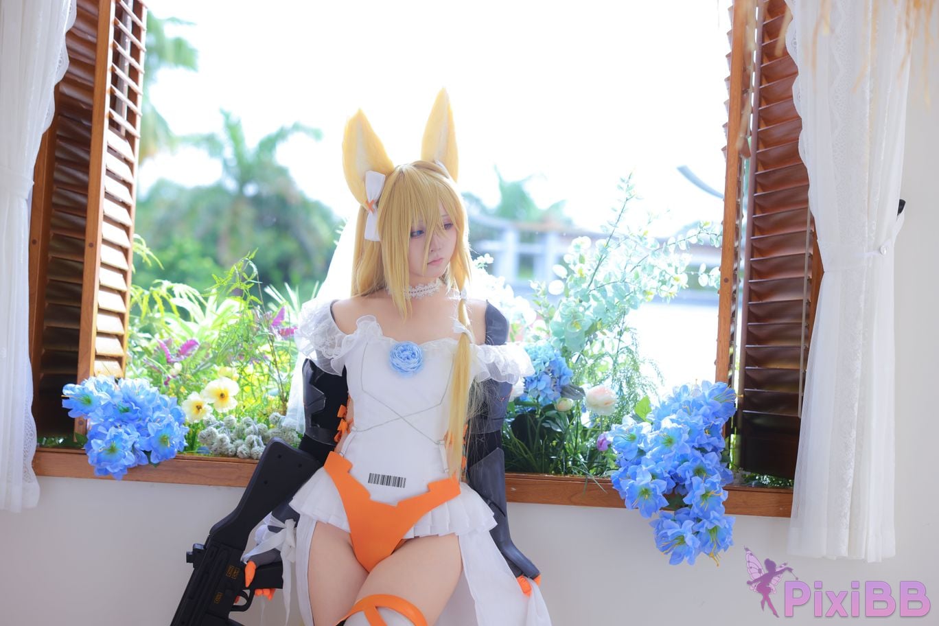 Cosplayer G44 wont get hurt G41 wedding dress PixiBB.COM 016