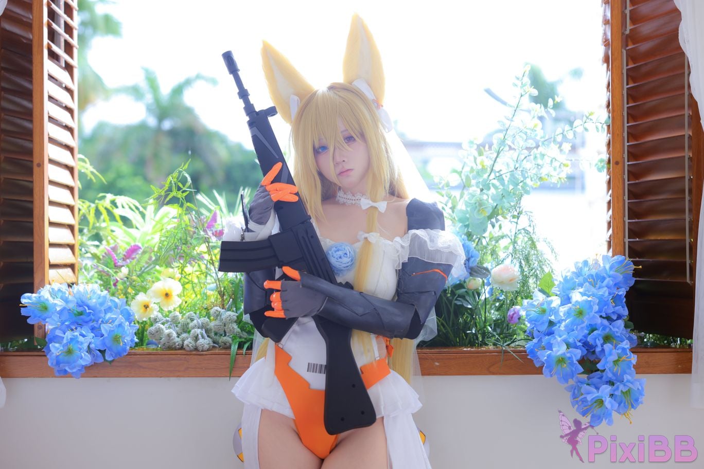 Cosplayer G44 wont get hurt G41 wedding dress PixiBB.COM 017