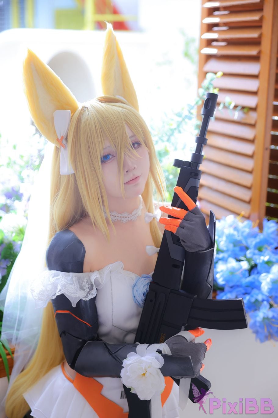 Cosplayer G44 wont get hurt G41 wedding dress PixiBB.COM 018