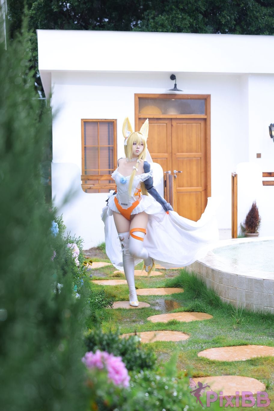 Cosplayer G44 wont get hurt G41 wedding dress PixiBB.COM 024