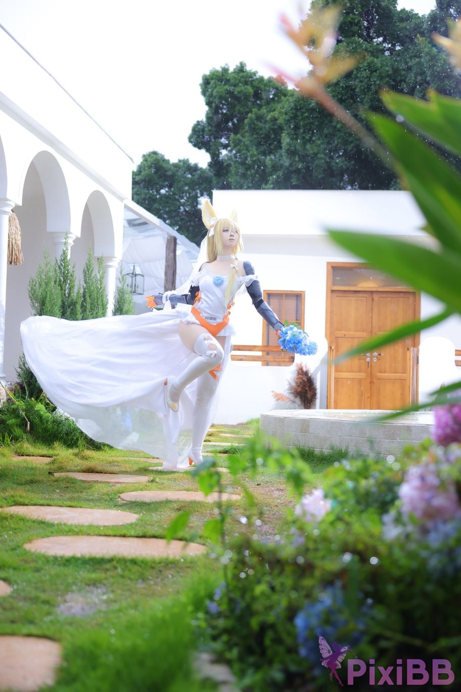 Cosplayer G44 wont get hurt G41 wedding dress PixiBB.COM 029