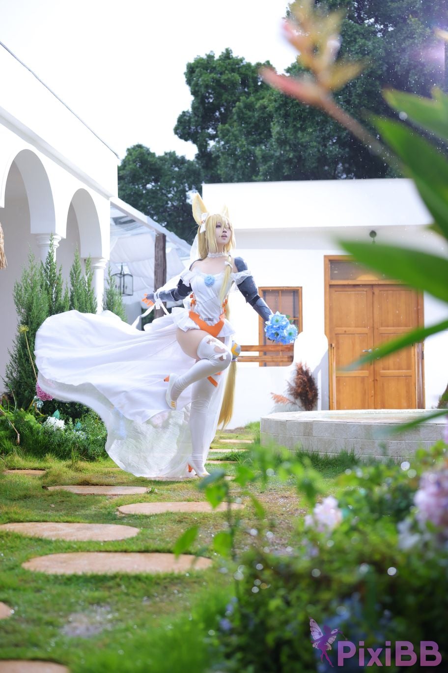 Cosplayer G44 wont get hurt G41 wedding dress PixiBB.COM 030