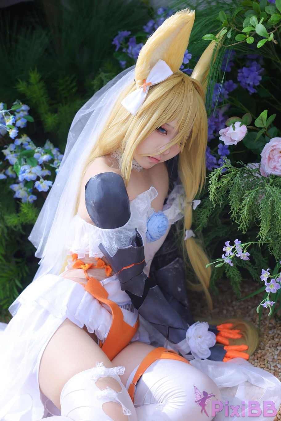 Cosplayer G44 wont get hurt G41 wedding dress PixiBB.COM 031