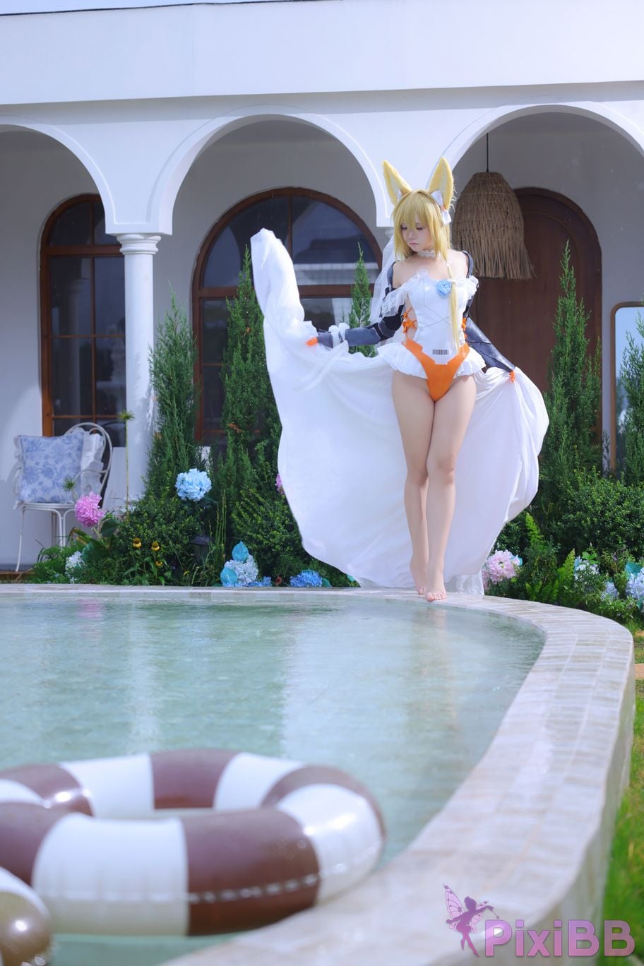Cosplayer G44 wont get hurt G41 wedding dress PixiBB.COM 032