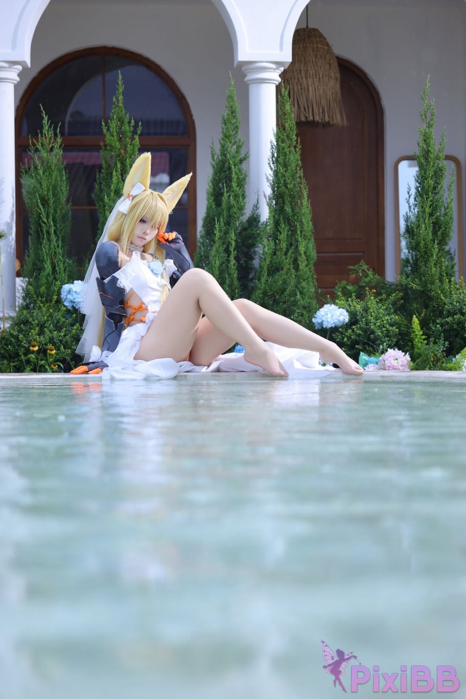 Cosplayer G44 wont get hurt G41 wedding dress PixiBB.COM 034