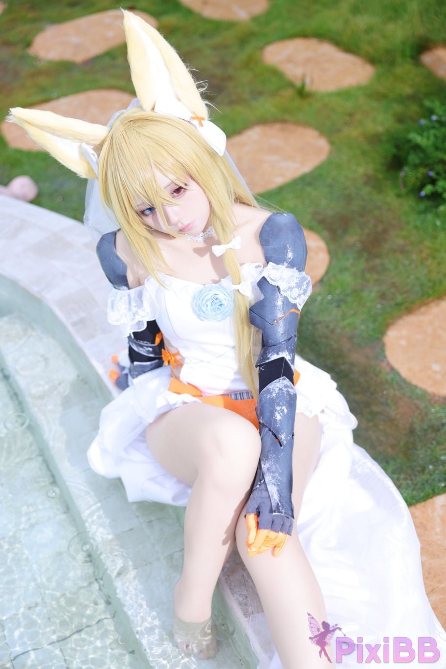 Cosplayer G44 wont get hurt G41 wedding dress PixiBB.COM 035