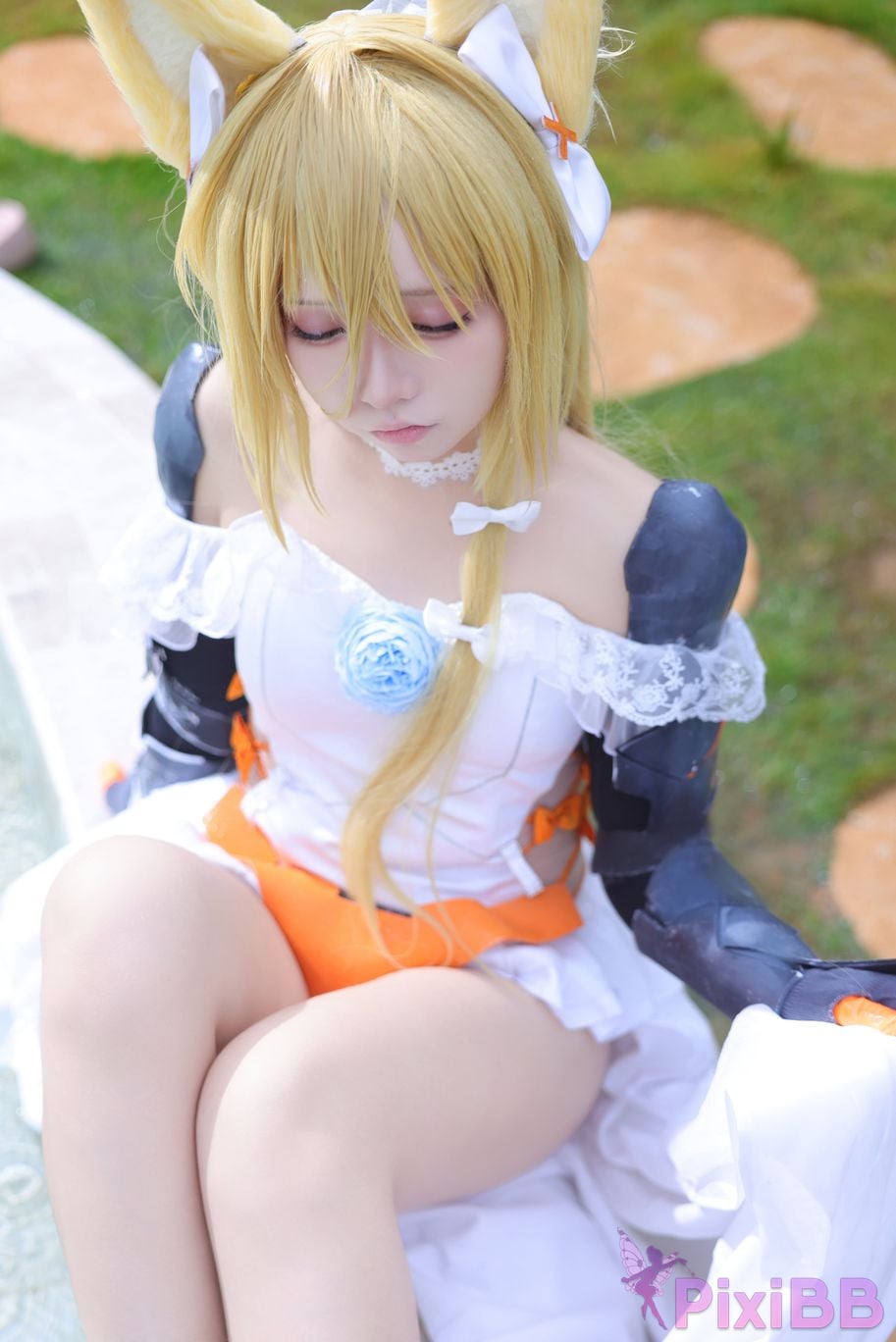 Cosplayer G44 wont get hurt G41 wedding dress PixiBB.COM 036