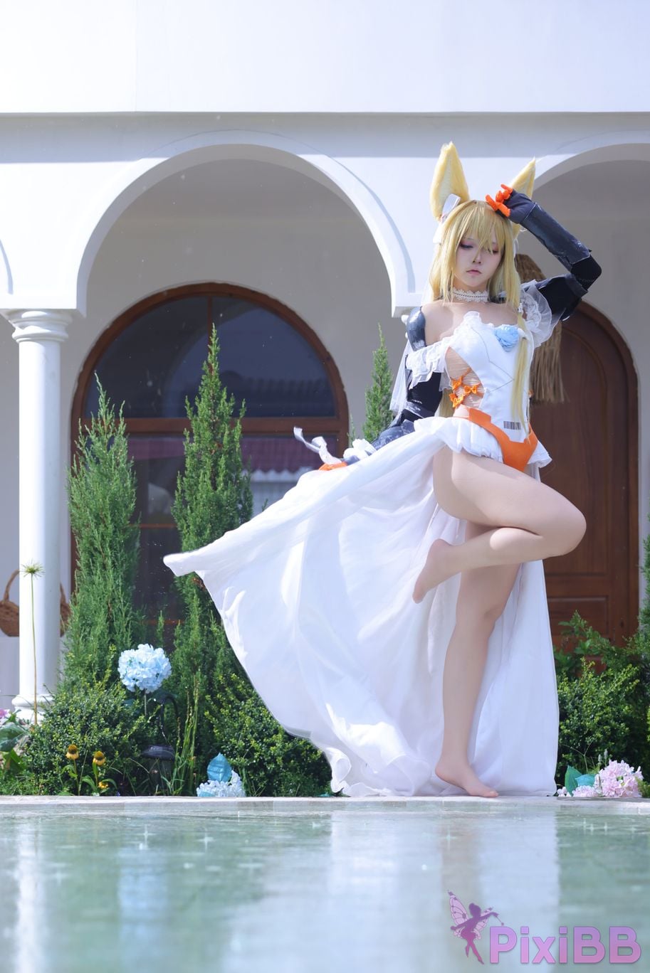 Cosplayer G44 wont get hurt G41 wedding dress PixiBB.COM 038