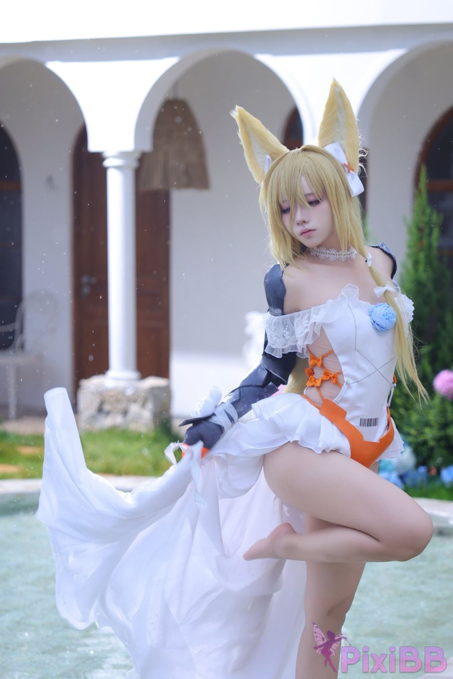 Cosplayer G44 wont get hurt G41 wedding dress PixiBB.COM 039