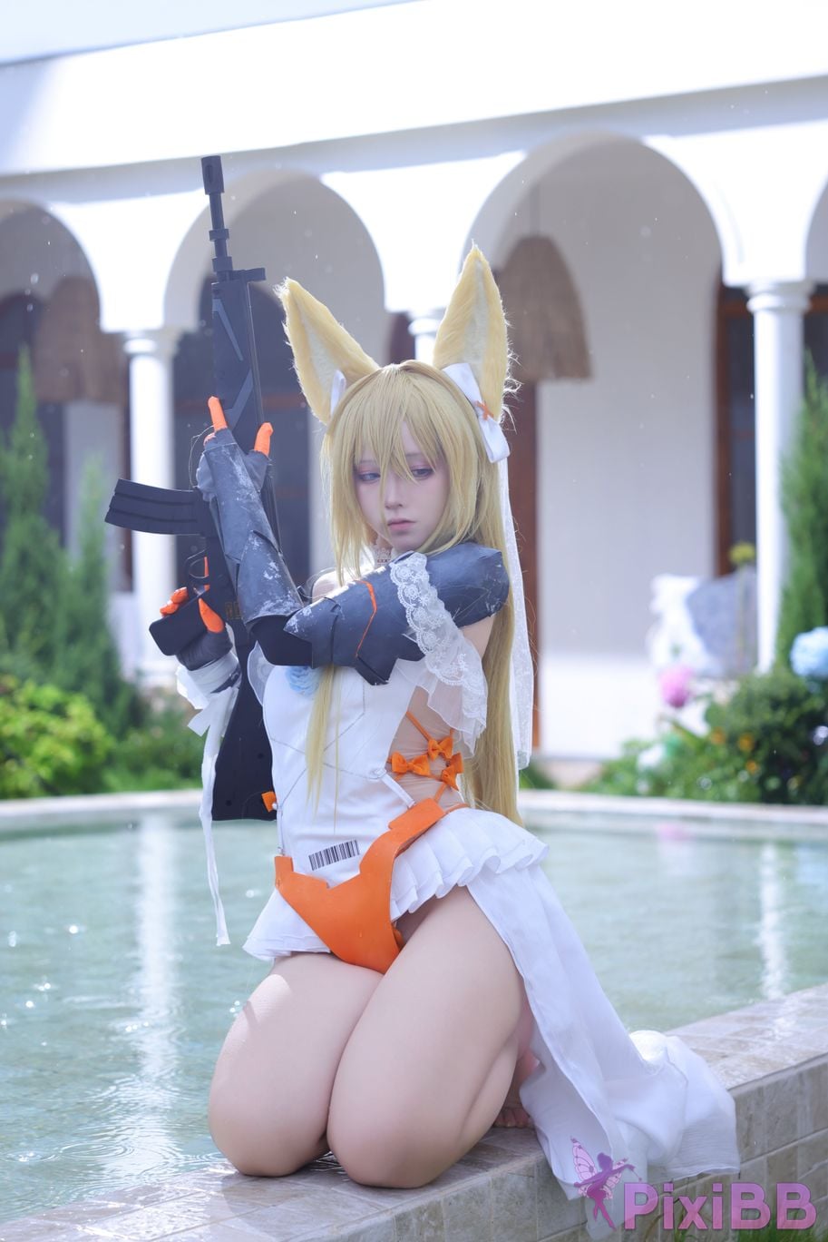 Cosplayer G44 wont get hurt G41 wedding dress PixiBB.COM 041