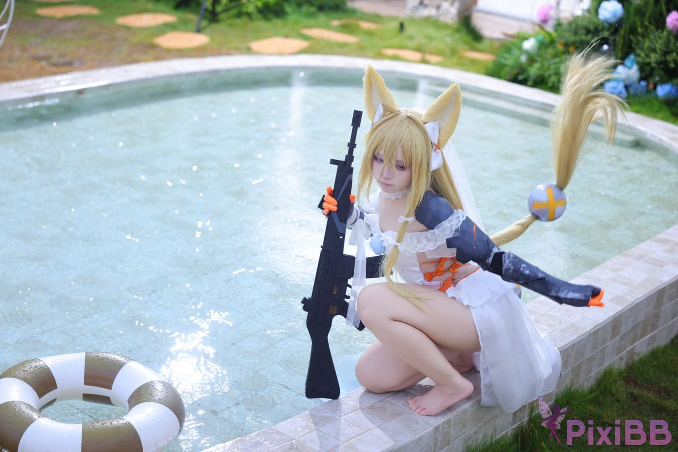 Cosplayer G44 wont get hurt G41 wedding dress PixiBB.COM 043