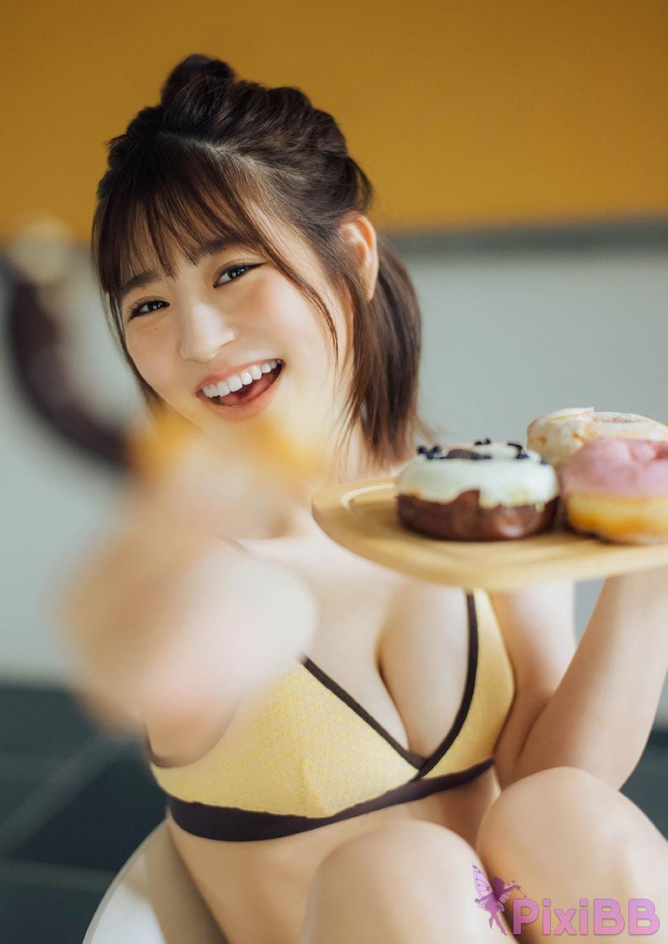 Japanese Idol Amane Tsukiashi Yuezu Tianyin B.L.T. digital photo book Morning girl PixiBB.COM 013