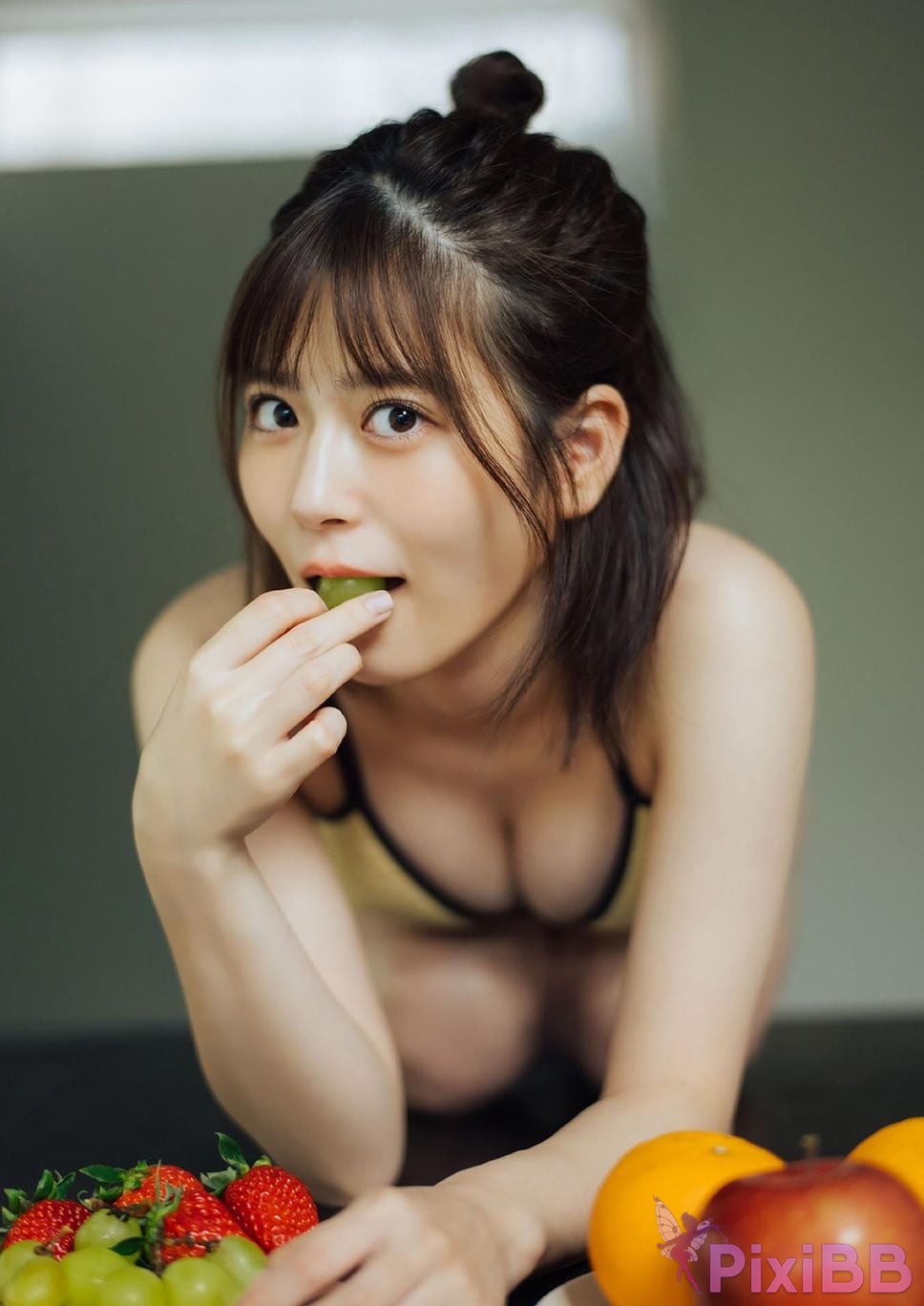 Japanese Idol Amane Tsukiashi Yuezu Tianyin B.L.T. digital photo book Morning girl PixiBB.COM 019