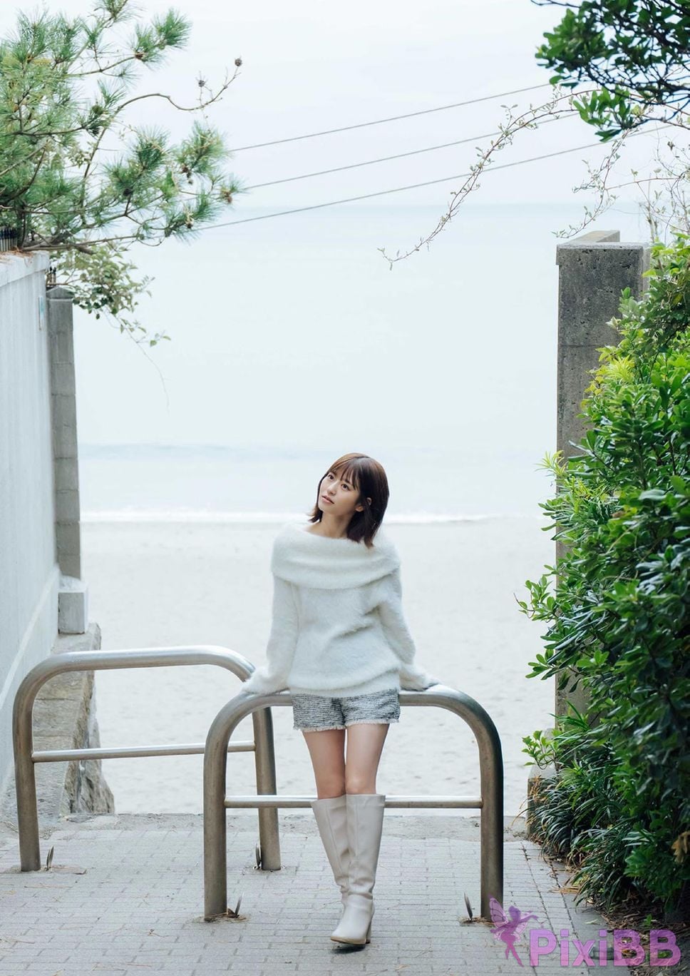 Japanese Idol Amane Tsukiashi Yuezu Tianyin B.L.T. digital photo book Morning girl PixiBB.COM 042