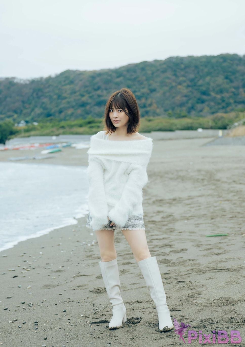 Japanese Idol Amane Tsukiashi Yuezu Tianyin B.L.T. digital photo book Morning girl PixiBB.COM 043