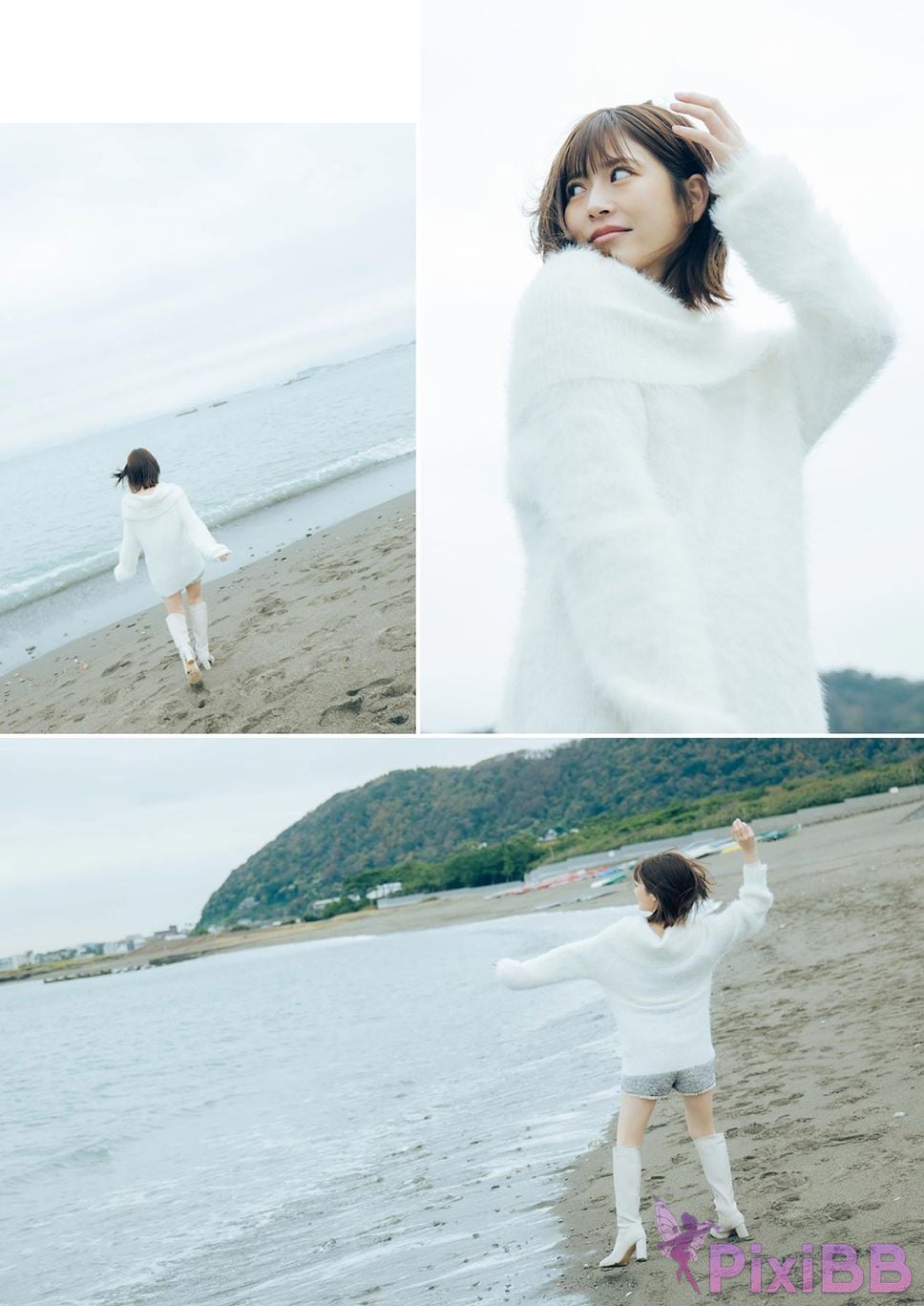 Japanese Idol Amane Tsukiashi Yuezu Tianyin B.L.T. digital photo book Morning girl PixiBB.COM 044