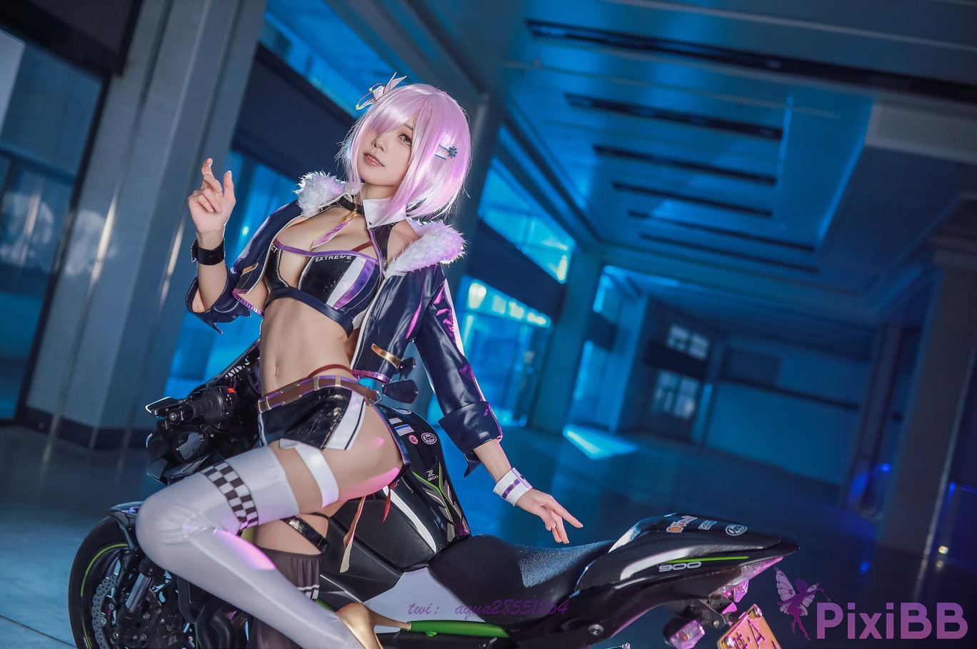 Coser aqua Vol.104 PixiBB.COM 012