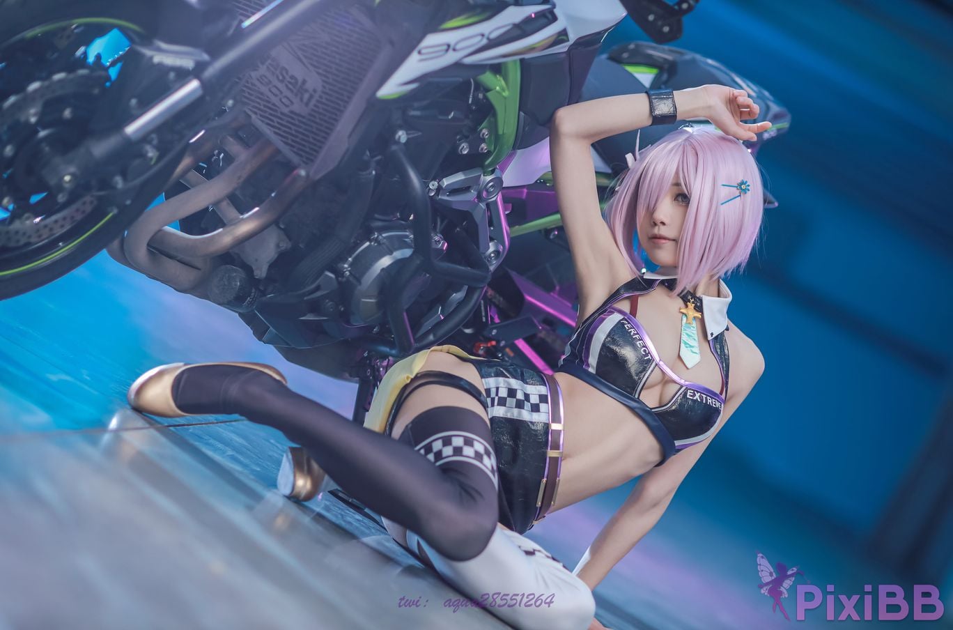 Coser aqua Vol.104 PixiBB.COM 024