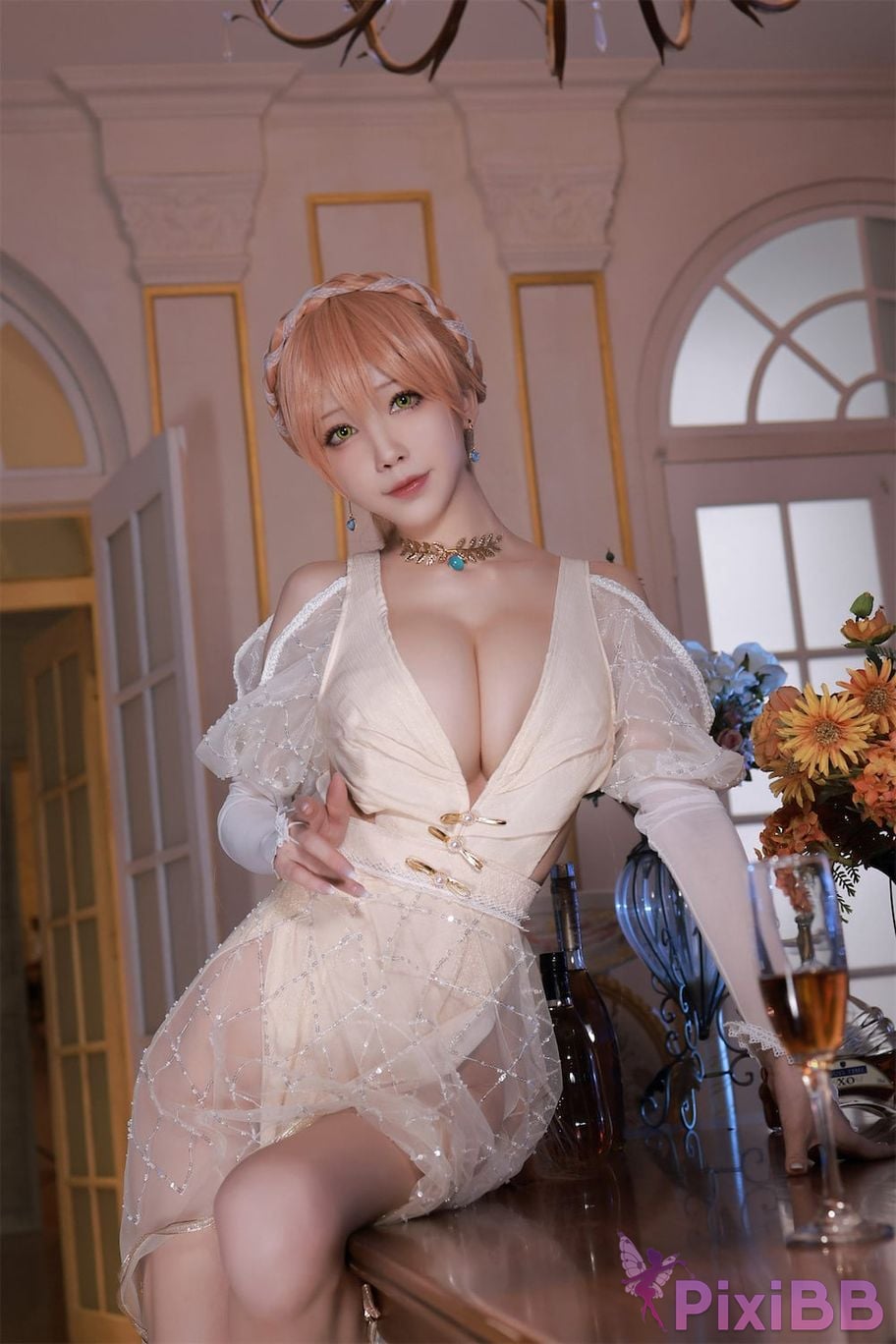 Coser Aqua Vol.092 Girls Frontline OTS14 and Type95 PixiBB.COM 001