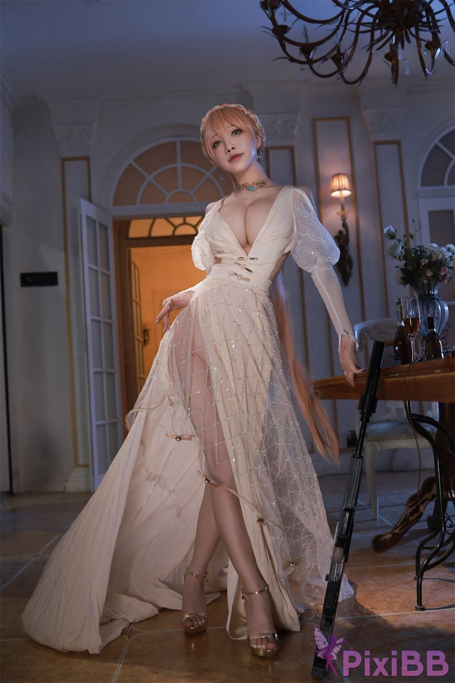 Coser Aqua Vol.092 Girls Frontline OTS14 and Type95 PixiBB.COM 019